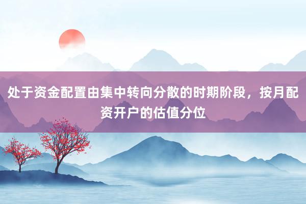 处于资金配置由集中转向分散的时期阶段，按月配资开户的估值分位
